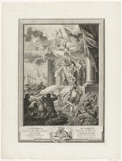 Clementie van keizer Jozef II aan de protestanten, 1783 door Mathias de Sallieth