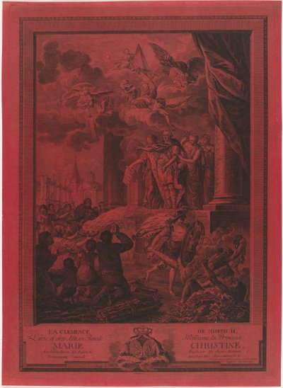 Clementie van keizer Jozef II aan de protestanten, 1783 door Mathias de Sallieth