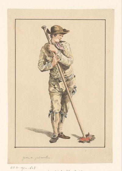 Schoorsteenveger door Mathias de Sallieth