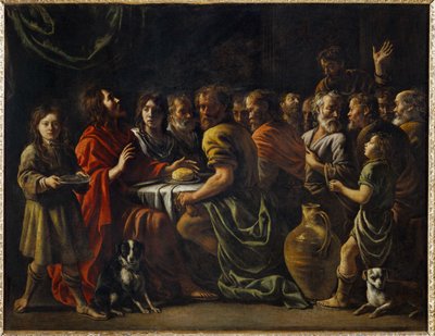 La cena - Laatste avondmaal ... door Mathieu Le Nain