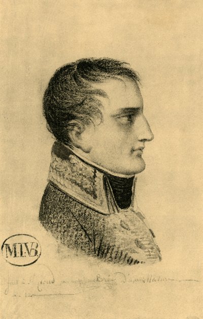 Napoleon als Eerste Consul, 1803 of 1804, 1921 door Mathieu Van Brée