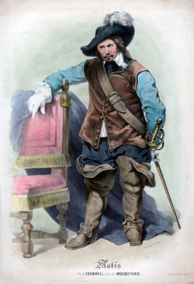 De Rol van Cromwell, in de Musketiers door Matis