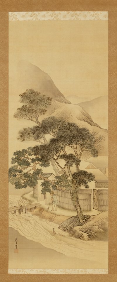  door Matsumura Goshun