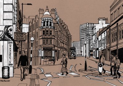 Croydon High Street, 2016 door Matt Bannister