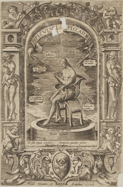 Specvlvm Peccatoris door Matthaus Greuter