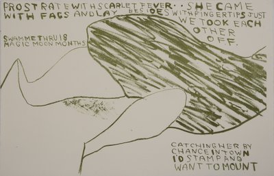 ze kwam met peuken, 2009 (litho) door Matthew Hilton