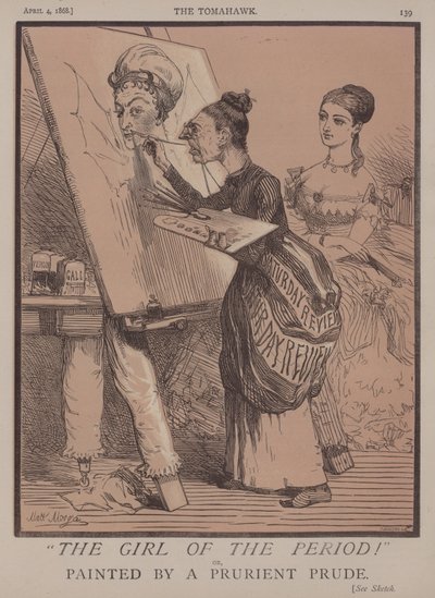 Het meisje van de periode! of, Geschilderd door een preutse preutsheid door Matthew