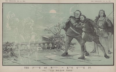 De Prins van Wales, aan Koning George IV: Ik volg u! door Matthew