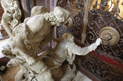 Moord op St. Wenceslas door Matthias Bernard Braun
