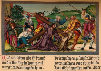 Christus op weg naar Calvarie door Matthias Gerung