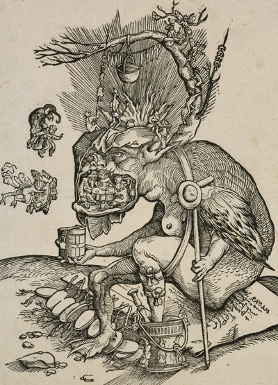 Duits: Satire op aflaten door Matthias Gerung