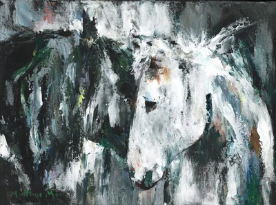 Een hechte band met het paard door Matthys Moss