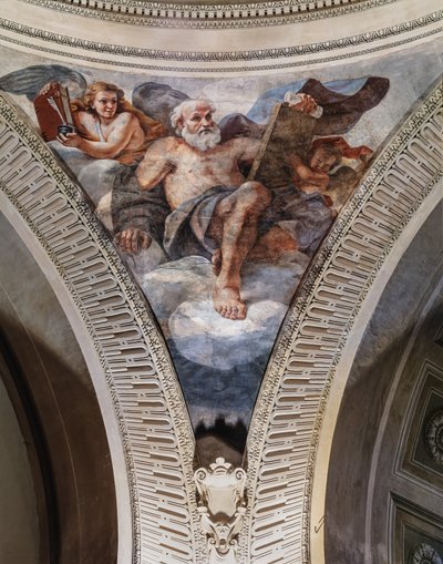 Sint Mattheüs de Evangelist door Mattia (1613 99) Preti