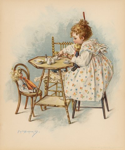 Moederlijke zorgen door Maud Humphrey
