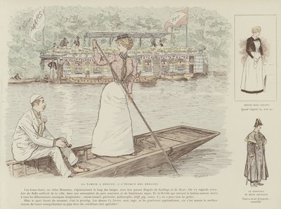 Illustratie voor La Vie De Londres door Mars door Maurice Charles Mathieu Bonvoisin