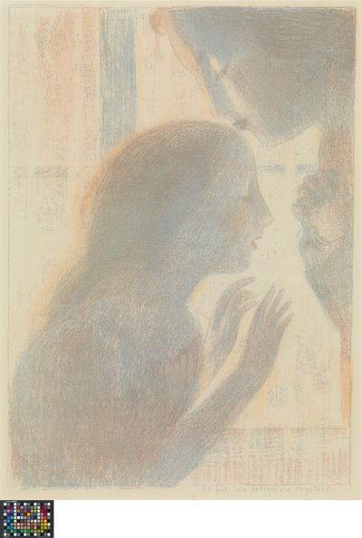 Het was een religieus mysterie, uit de serie Amour door Maurice Denis
