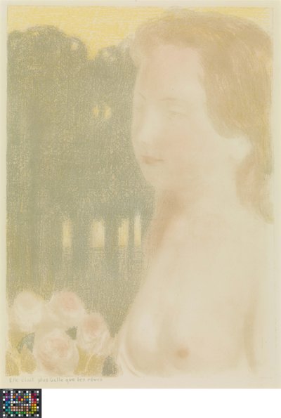 Ze komt mooier dan dromen, uit de serie Amour door Maurice Denis