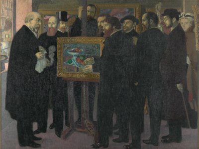 Hulde aan Cézanne, 1900 door Maurice Denis