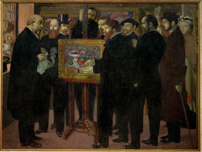 Hommage aan Cezanne door Maurice Denis