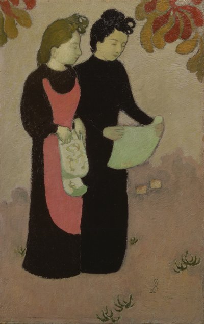 De Twee Zusters, 1892 door Maurice Denis