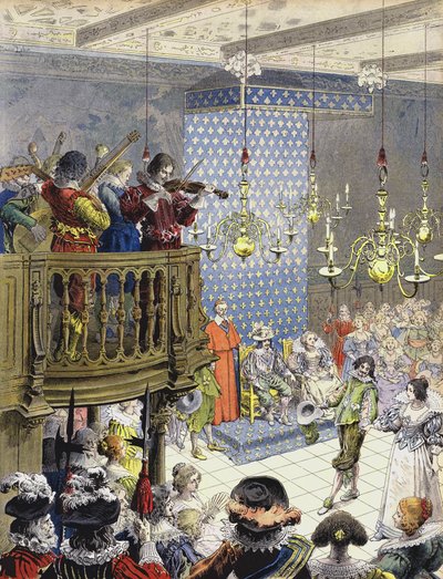Een bal aan het hof door Maurice Leloir