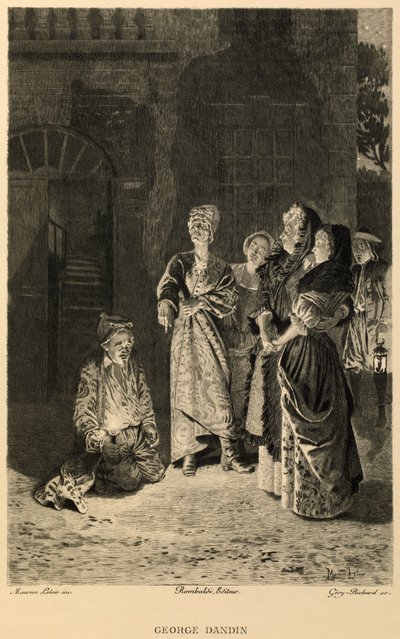 Georges Dandin door Moliere door Maurice Leloir