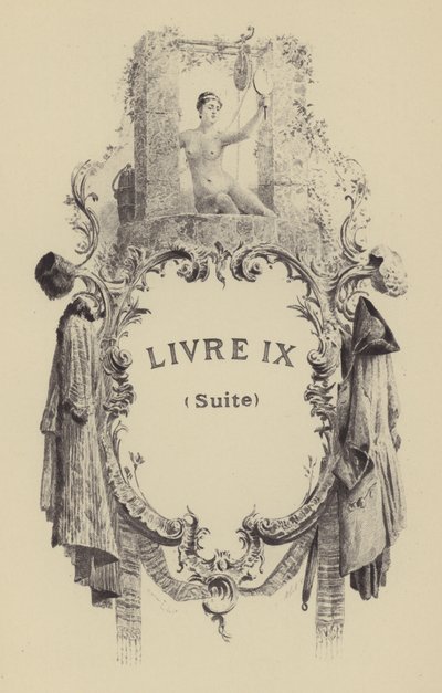 Illustratie voor Boek IX van Les Confessions de Jean-Jacques Rousseau door Maurice Leloir