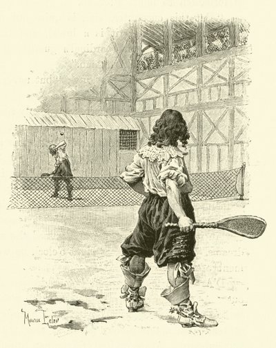Illustratie voor De Drie Musketiers door Maurice Leloir