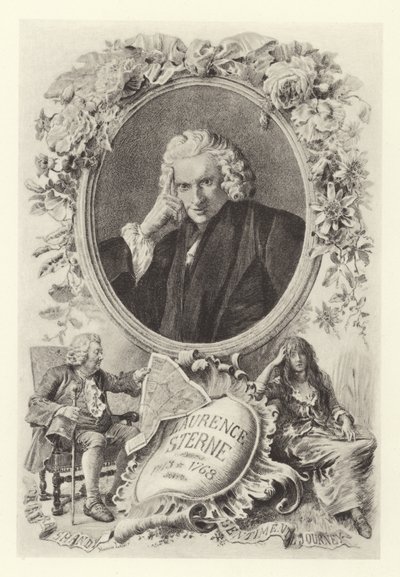 Laurence Sterne door Maurice Leloir
