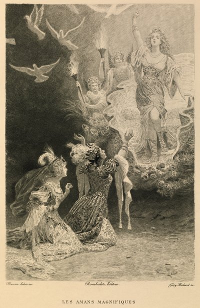De prachtige minnaars van Moliere door Maurice Leloir