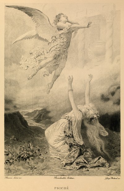 Psyche door Moliere door Maurice Leloir