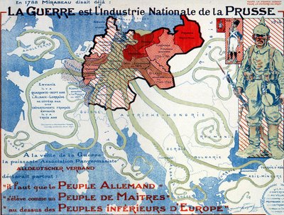 Propagandaposter door Maurice Neumont (1868 - 1930) door Maurice Louis Henri Neumont