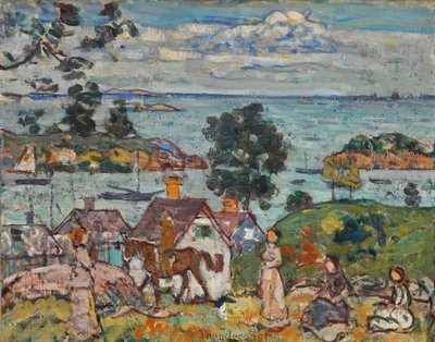 Haven van Gloucester door Maurice Prendergast