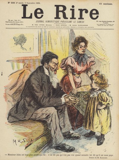 Illustratie voor Le Rire door Maurice Radiguet