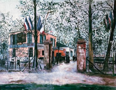 Uitstapje naar Montmagny door Maurice Utrillo