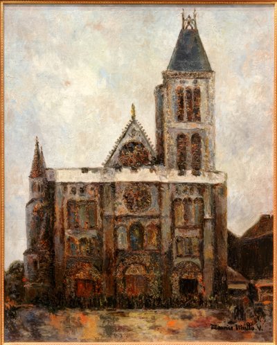 Basiliek van Saint-Denis door Maurice Utrillo