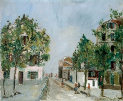 Bourg-la-Reine door Maurice Utrillo