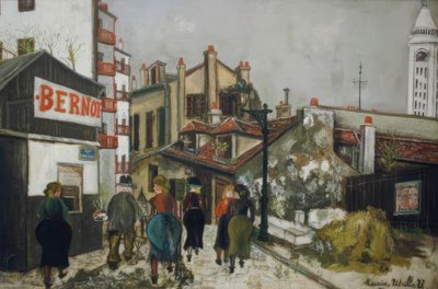 Het huis Bernot door Maurice Utrillo