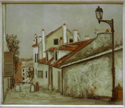 Mont-Cenisstraat door Maurice Utrillo