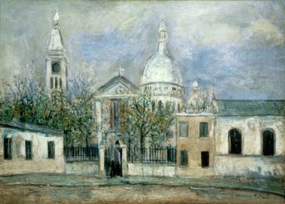Saint-Pierre-de-Montmartre door Maurice Utrillo