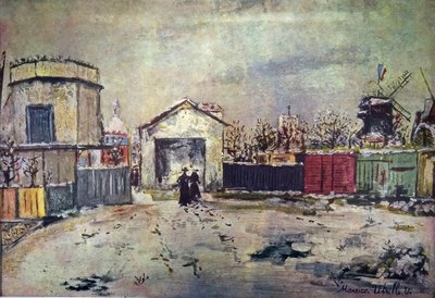 De toren van de filosoof door Maurice Utrillo