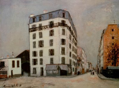voorstadshuizen door Maurice Utrillo