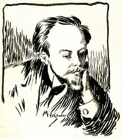 Gustave Le Rouge, ca. 1899 door Maurice Walter Edmond de Lambert