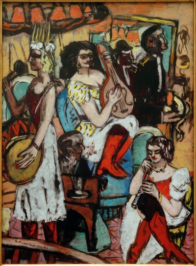 Dameskapel door Max Beckmann
