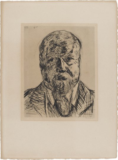 Geheimraad dr. Carl Robert (1850-1922) door Max Beckmann