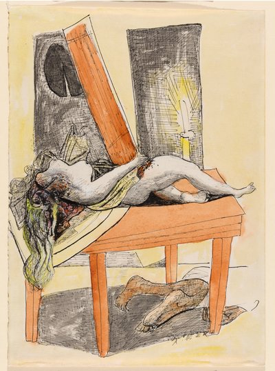 Moord door Max Beckmann