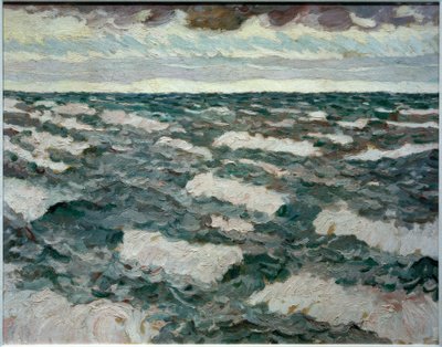 Meer bij Avond door Max Beckmann