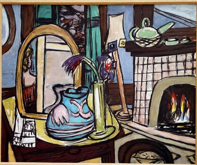 Stilleven met meeuwen door Max Beckmann