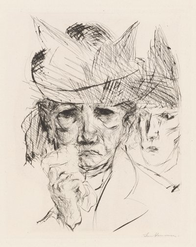 Weinende Frau door Max Beckmann