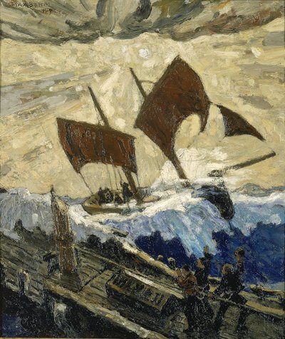 Een incident op het Kanaal door Max Bohm